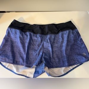 MPG running shorts. Size L
